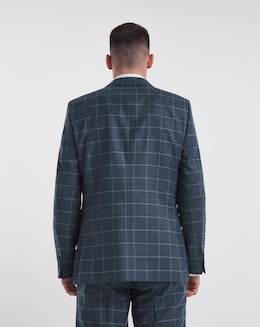 William Hunt Flannel Suit Jacket Long
