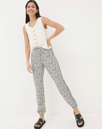 FatFace Lyme Inlay Floral Trousers