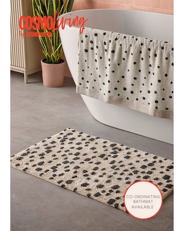 Cosmo Spot Cotton 4 Piece Towel Bale