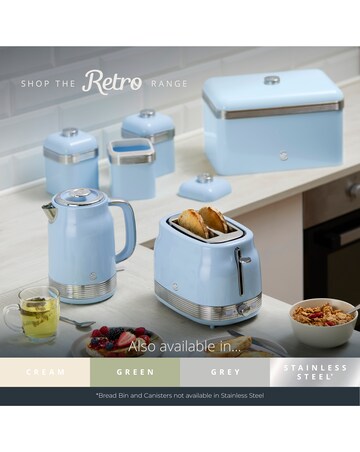 Swan Retro Revive Jug Kettle Blue
