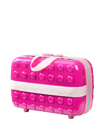 IT Luggage Bobble Bloc Kids 2pc Suitcase Set - Raspberry Rose