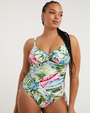 Fantasie Langkawi Twist Front Adjustable Leg Wired Swimsuit