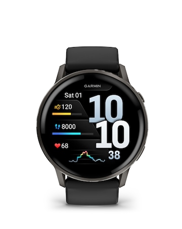 Garmin Venu 4 45mm GPS Smart Watch - Slate/Black