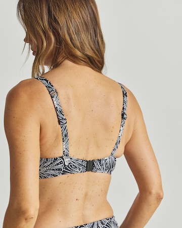 JD Williams Printed Underwired Bikini Top