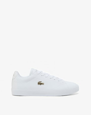 Lacoste Lerond Set Leather Trainer - White