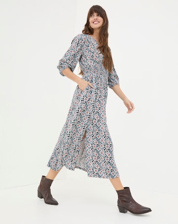 FatFace Rene Wild Floral Midi Dress