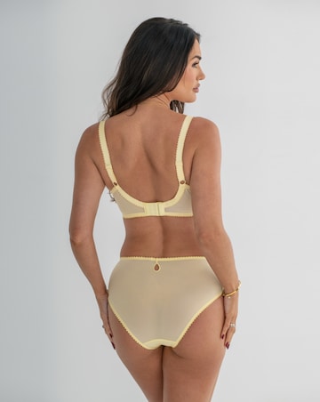 Pour Moi Sofia Full Cup Wired Bra Lemon/Blue