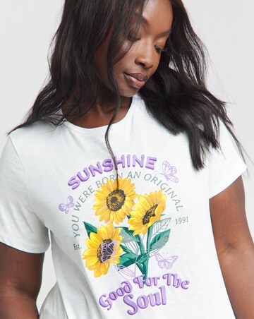Joe Browns Spring Flowers Jersey Tee