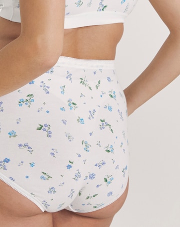 Slimma (3 Pack) Cotton Full Brief Knickers