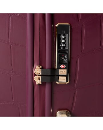 Ted Baker Plum Large Suitcase