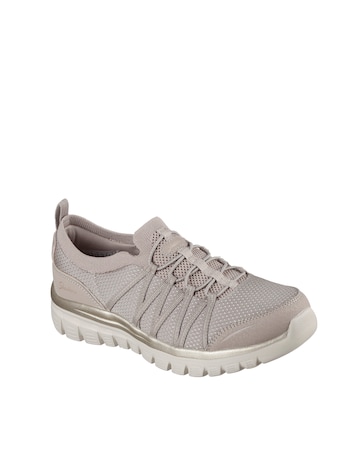 Skechers Graceful Slip On Bungee Lace Trainers Standard Fit