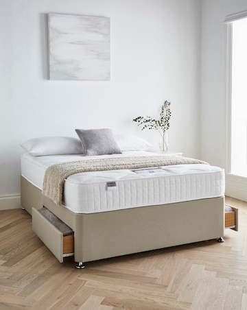 Silentnight 1000 Pocket Divan Set with 2 Drawers