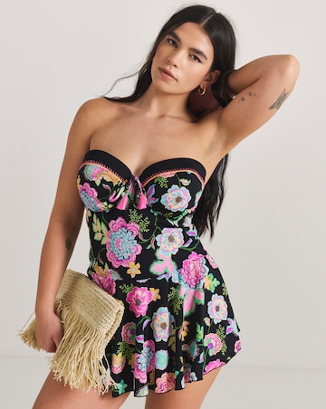 Figleaves Underwired Bandeau Swimdress