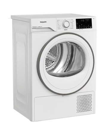 Hotpoint FabicCare C HSD 82M WW UK 8kg Heat Pump Tumble Dryer - White