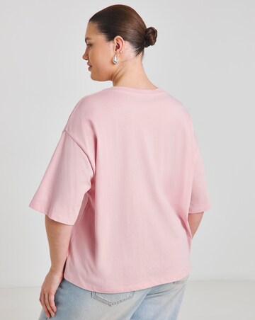 Pink Happy Hour Graphic T-Shirt
