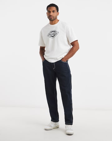 Dickies Short Sleeve Forth Shaw Logo T-Shirt - White