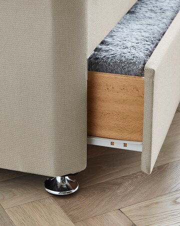 Silentnight 1000 Pocket Pillowtop Memory Divan Set with 4 Drawers