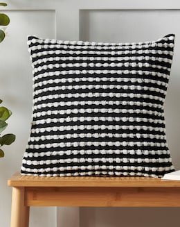 Catherine Lansfield Stab Stitch Filled Cushion