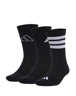 adidas Logo 3 Pack Socks