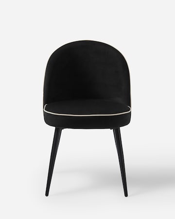 Brock Round Dining Table with 4 Camille Chairs