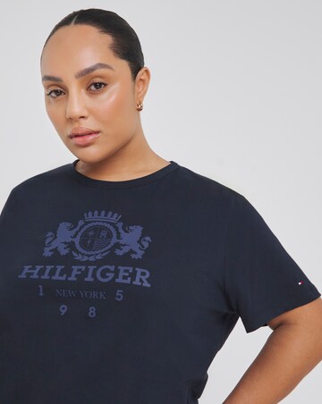 Tommy Hilfiger Varsity Crest Crew Neck Short Sleeve T- Shirt