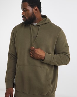 Jack &amp; Jones Point Logo Hoodie - Green