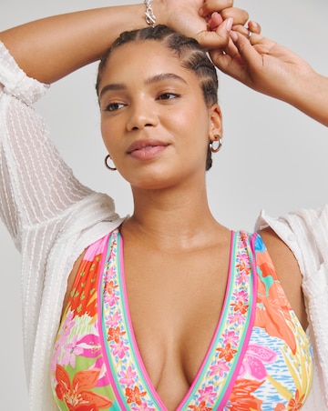 Figleaves Frida Non Wired Plunge Swimsuit