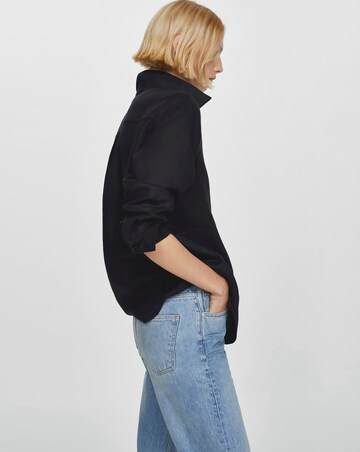 Mango Pure Linen Button Up Shirt