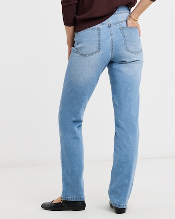 24/7 Light Blue Straight Leg Jeans
