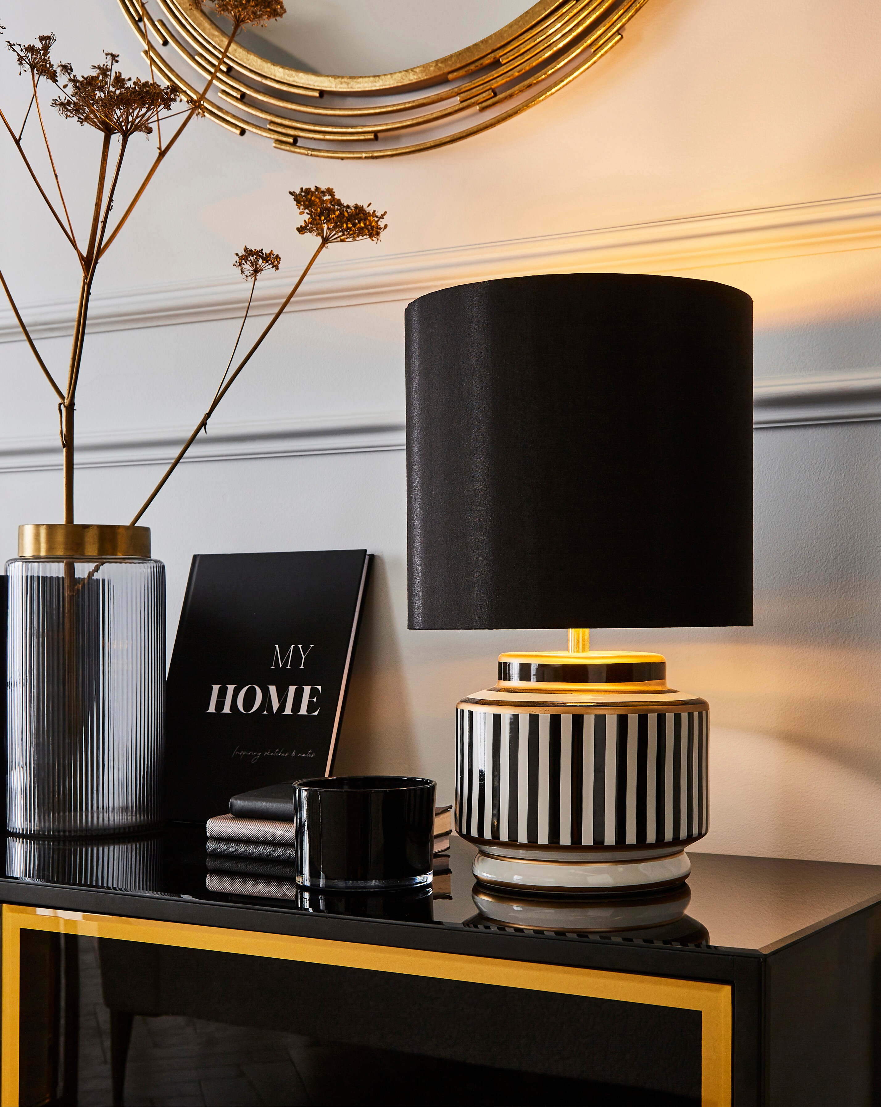 Joanna Hope Brielle Monochrome Table Lamp