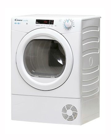 Candy Smart Pro CSOEC8DG 8kg Condenser Tumble Dryer White + Install