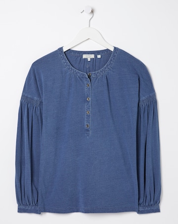 FatFace Keira Indigo Top