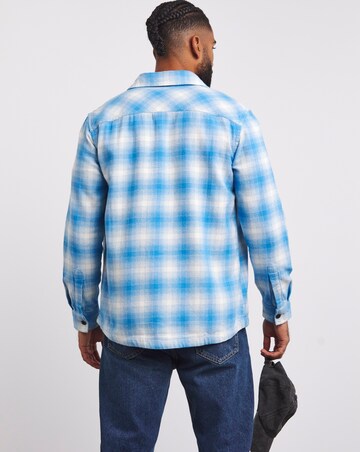 Double Pocket Flannel Check Shirt