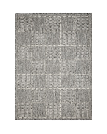 Checked Gel Flatweave Rug