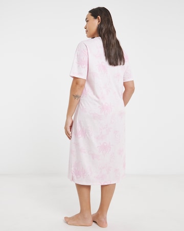 Simply Be Value Leopard Design T-Shirt Nightie