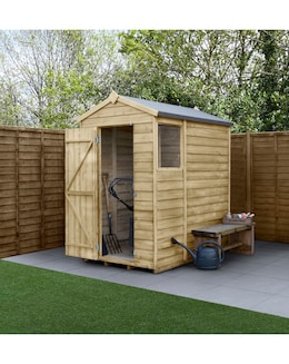 4LIFE Apex Shed 4x6 - Single Door - 1 Window (Home Delivery)