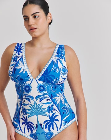 Figleaves Frida Non Wired Plunge Swimsuit