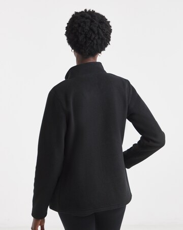 Zip Up Slim Fleece Jacket