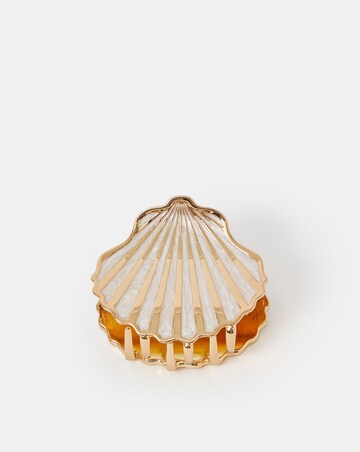 Accessorize Metal Resin Shell Claw Clip