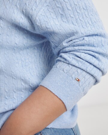 Tommy Hilfiger Mini Cables LS V-neck Sweater