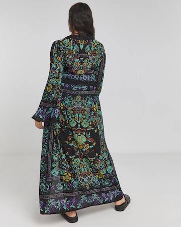 Joe Browns Marine Boho Crinkle Maxi Dress