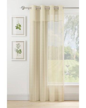 Andorra Textured Top Eyelet Voile