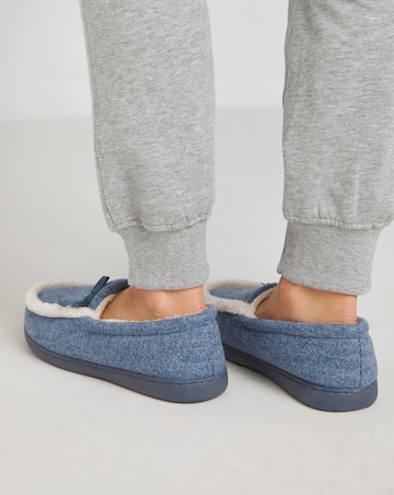 Loretta Ballet Slipper With Bow Wide E Fit