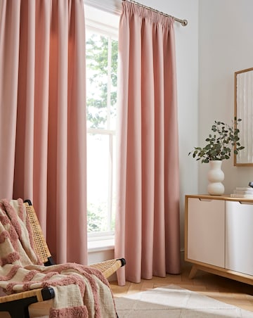 Twilight Woven Pencil Pleat Light Filtering Curtains