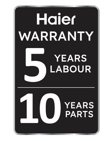 Haier HWD100BP16357GUK 10/6kg Washer Dryer Graphite Install