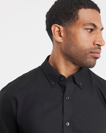 Short Sleeve Oxford Shirt Long Length