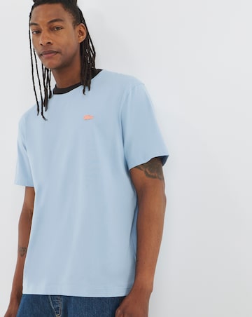 Lacoste Short Sleeve Ringer T-Shirt - Light Blue