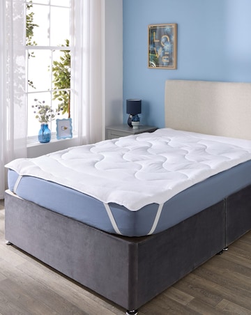 Downland Luxury Waffle Sleepzone Mattress Topper