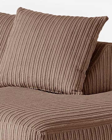 Ferguson Jumbo Cord Right Hand Chaise Sofa