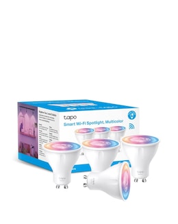 TP-Link Tapo L630 Multicolour Smart Wi-Fi GU10 Spotlight Dimmable Bulb - 4 Pack